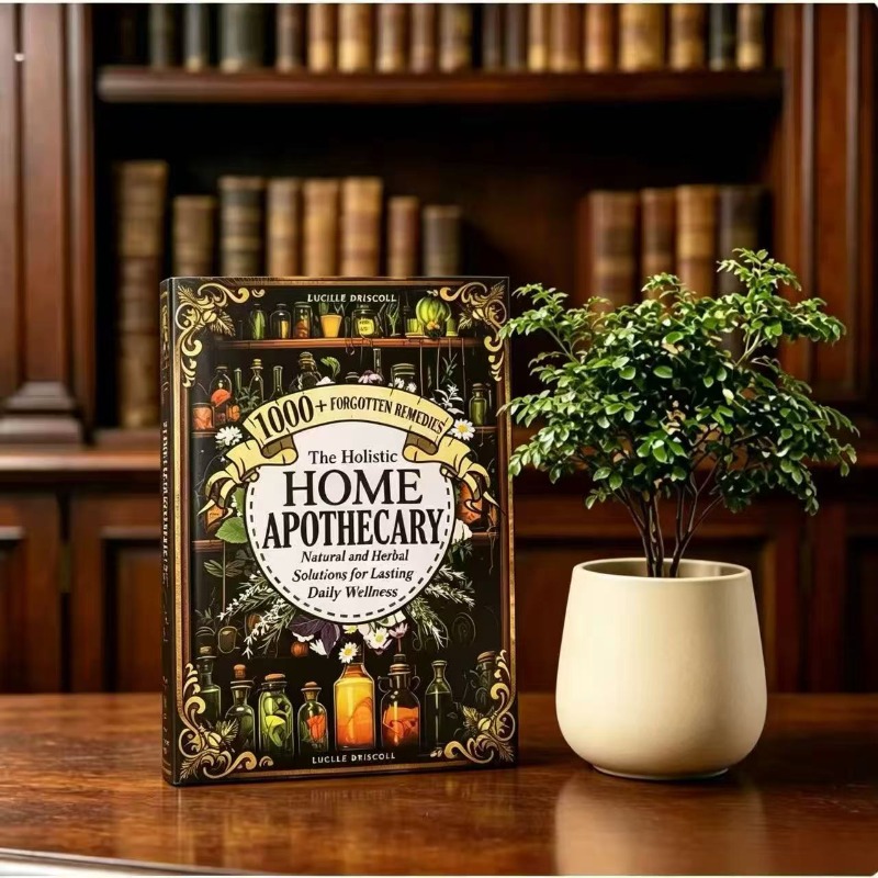 Herbal Wellness Book - ホリスティック家庭薬局ブック、1000以上の忘れられた天然ハーブレシピ、家庭健康参考書