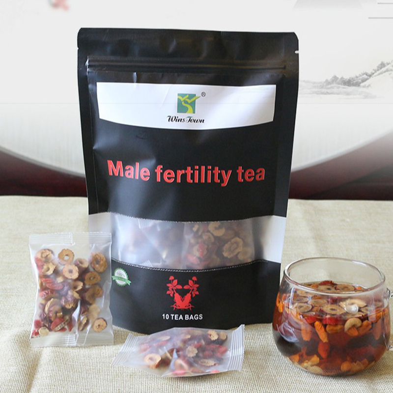 Herbal Wellness Tea - 150G 高麗人参五宝茶、男性の妊活茶、男性の腎臓浄化デトックスのための天然中国ハーブティー、6種類の成分