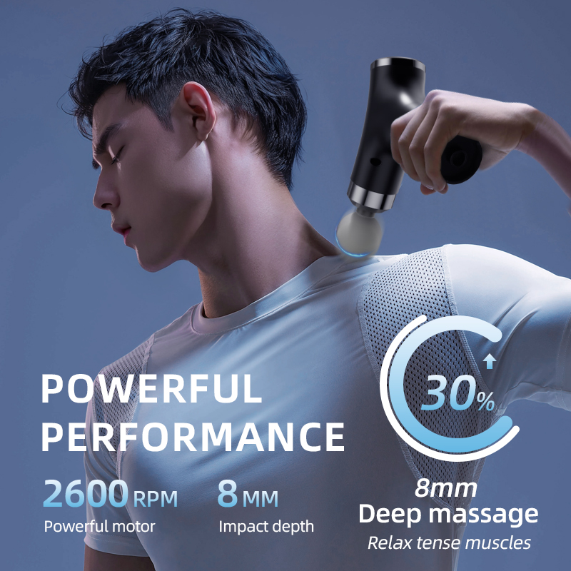 多機能インテリジェントマッサージガン、取り外し可能なハンドヘ - Health Wellness のレビューと価格