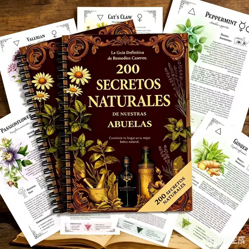 200の自然の秘密 A5 スペインの漢方薬ガイド、おばあちゃ - Herbal Wellness Book のレビューと価格